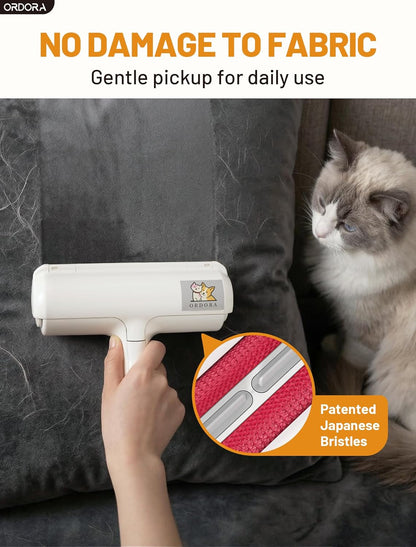 Eco-Friendly Pet Hair Removal Tool: Reusable Lint Roller for Efficient Hair Removal from Furniture, Bedding, and Vehicles - Ideal for Multi-Pet Households